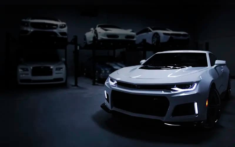 Showroom de stand automovel moderno